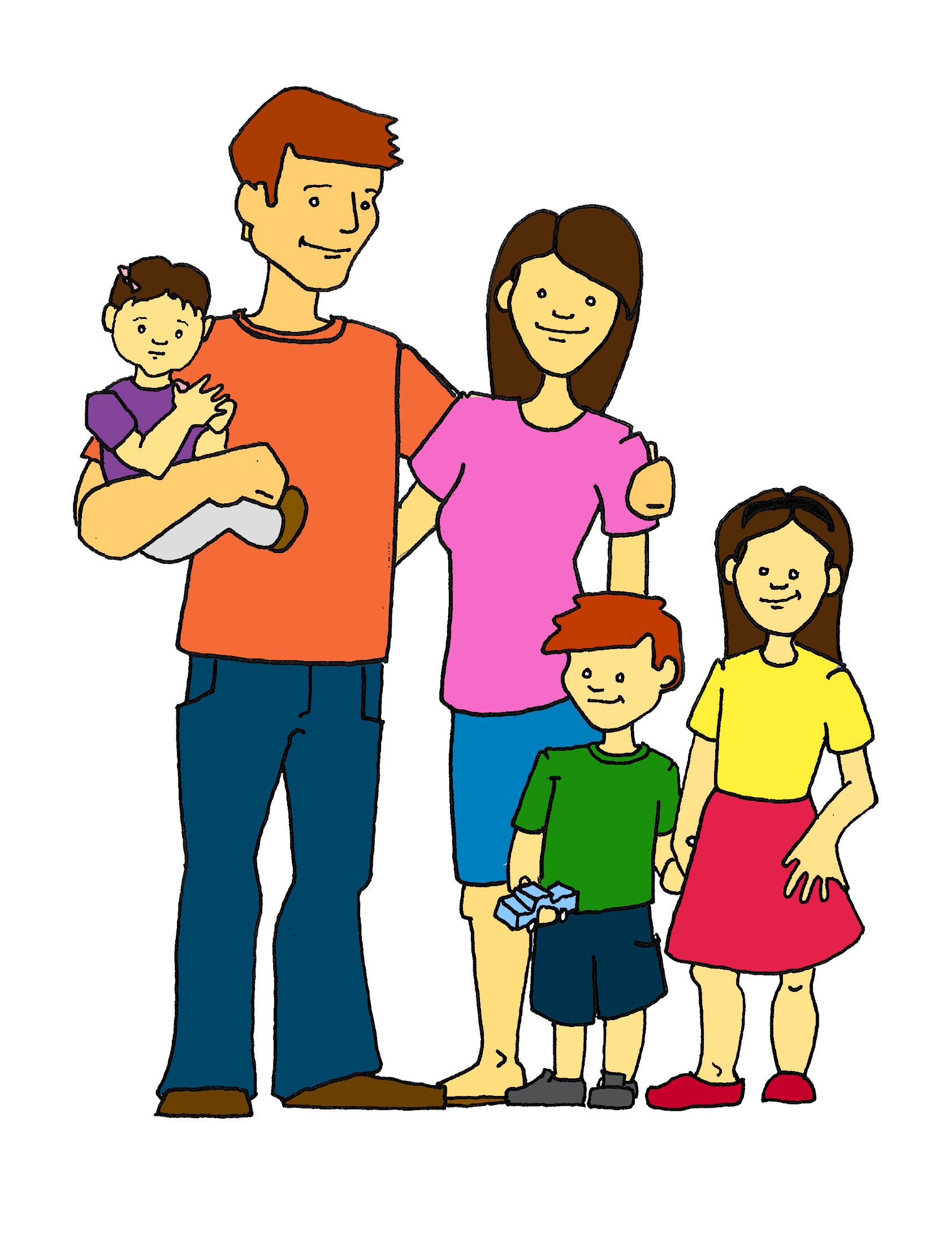 Family clipart pictures