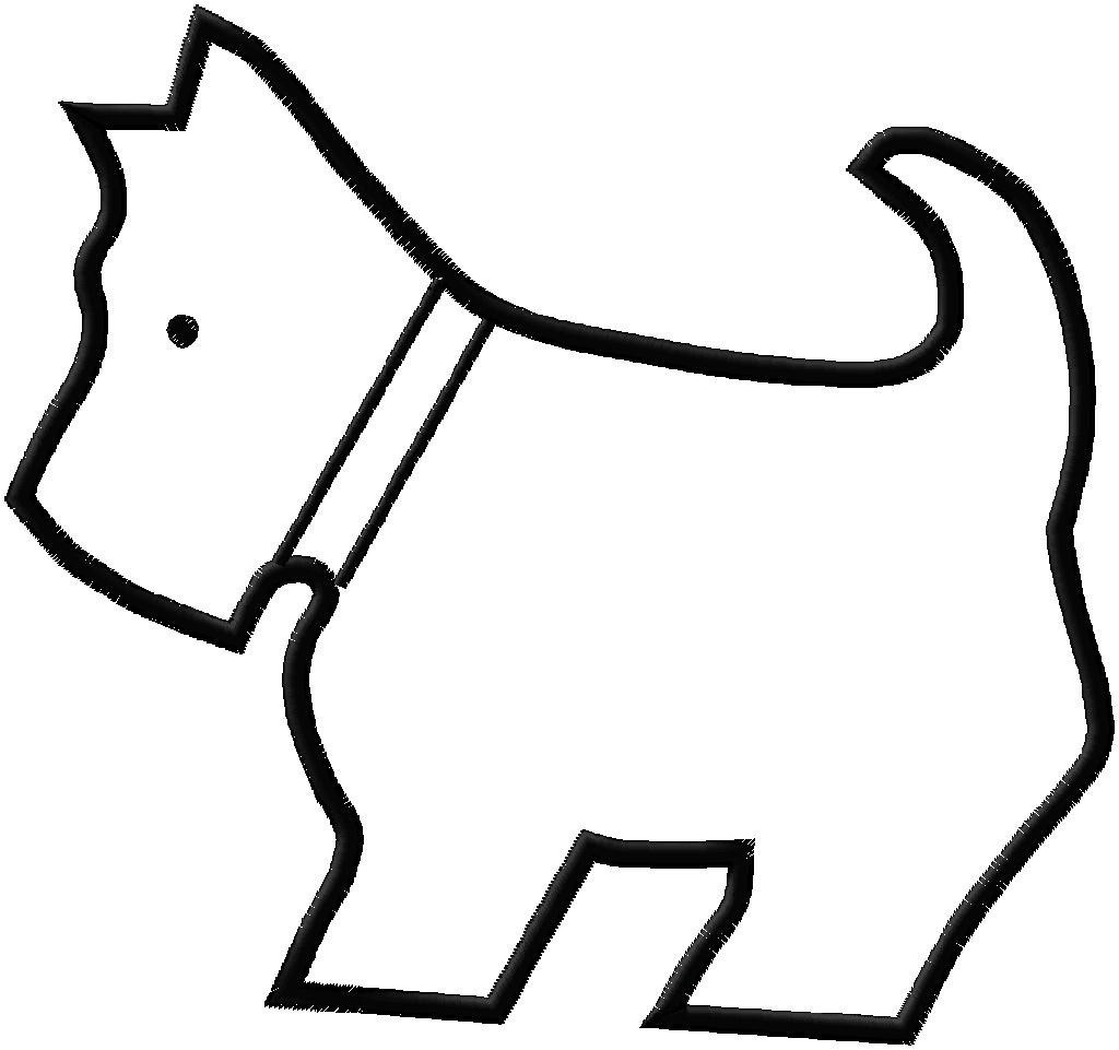 animal clipart outlines