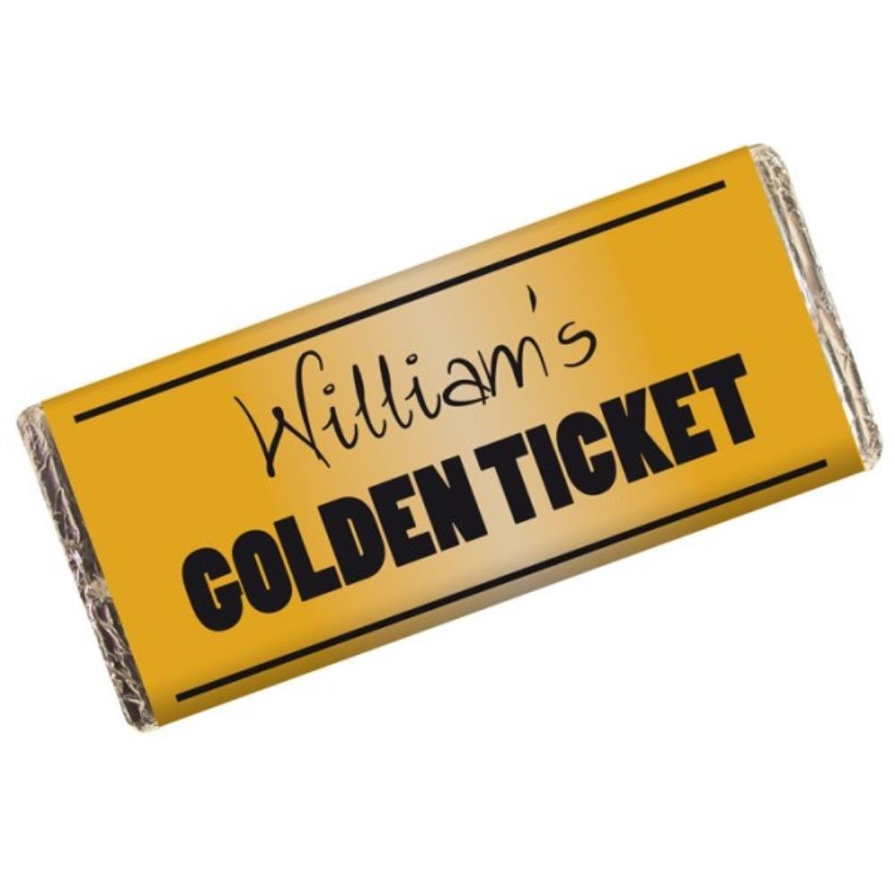 LAMINATED WILLY WONKA GOLDEN TICKET ~ 6 1/4 x3 1/4-WOW LOOK ...