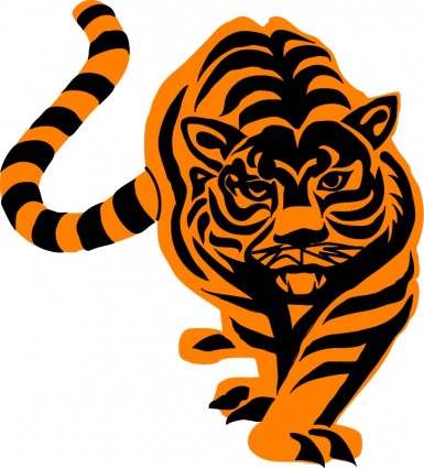 Tiger Clip Art Download - Page 2