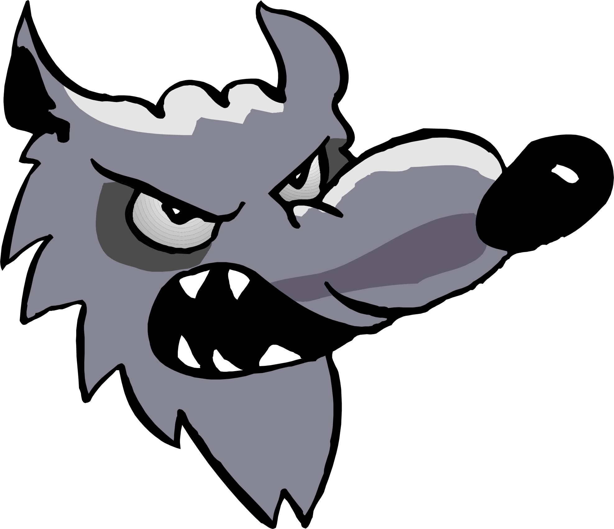 Wolf Cartoon Picture | Free Download Clip Art | Free Clip Art | on ...