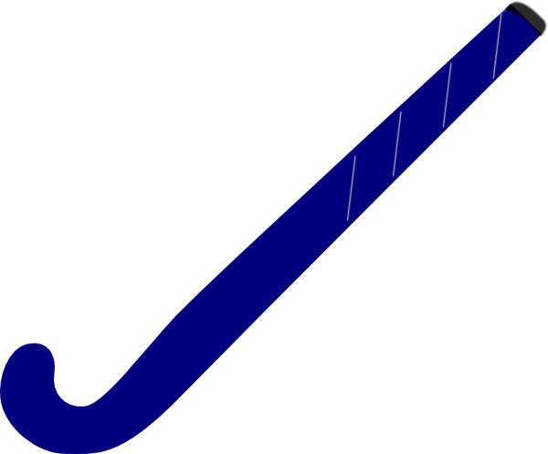 Hockey Stick Blue Clip Art - vector clip art online ...