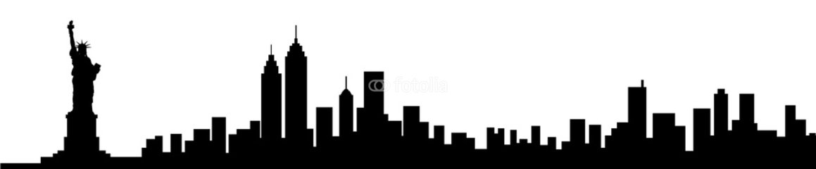 New York Skyline Silhouette - ClipArt Best