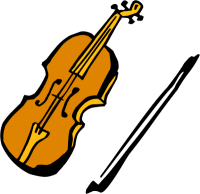 Viola Cartoon Clipart