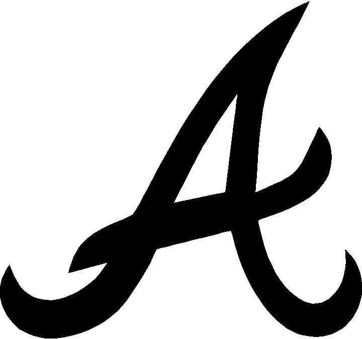 Free Atlanta Braves Logo Download - Atlanta Braves Logo Stencil