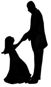 Father daughter dance clip art