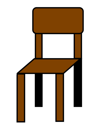 Outline Drawings On Chair - ClipArt Best