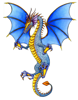 Fire Breathing Dragon Tattoo