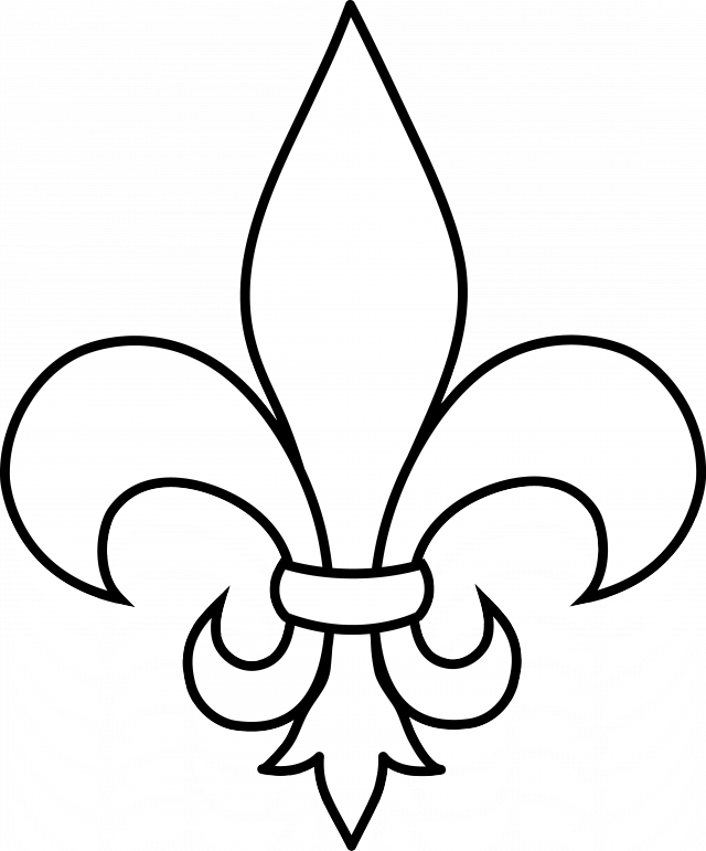 Fleur de lis clip art