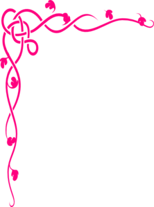 Pink border clipart