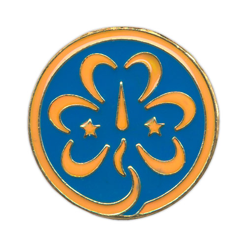 WORLD TREFOIL PIN