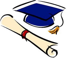 Free Clipart Graduation Cap And Gown