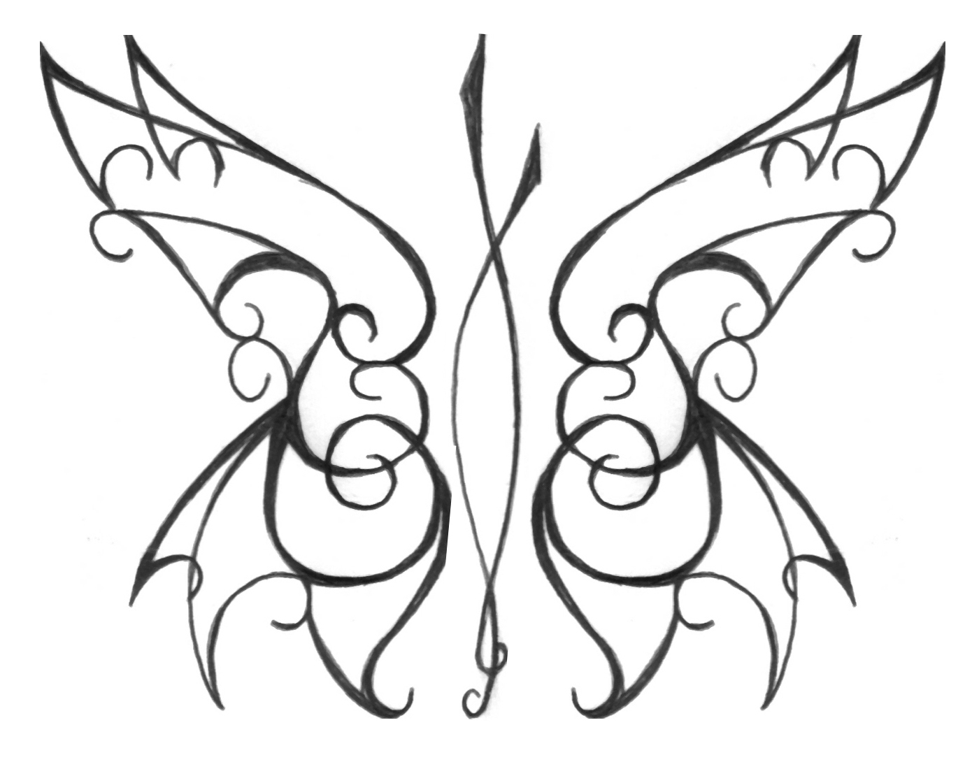 Tribal Butterfly | Free Download Clip Art | Free Clip Art | on ...