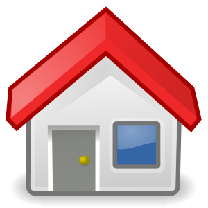 Go Home Icon small clipart 300pixel size, free design - ClipartsFree