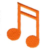 In The Hoop Designs :: Single Designs :: Musical Note - 2 ...