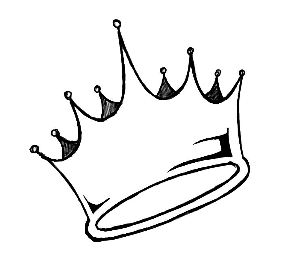 Crown Line Drawing