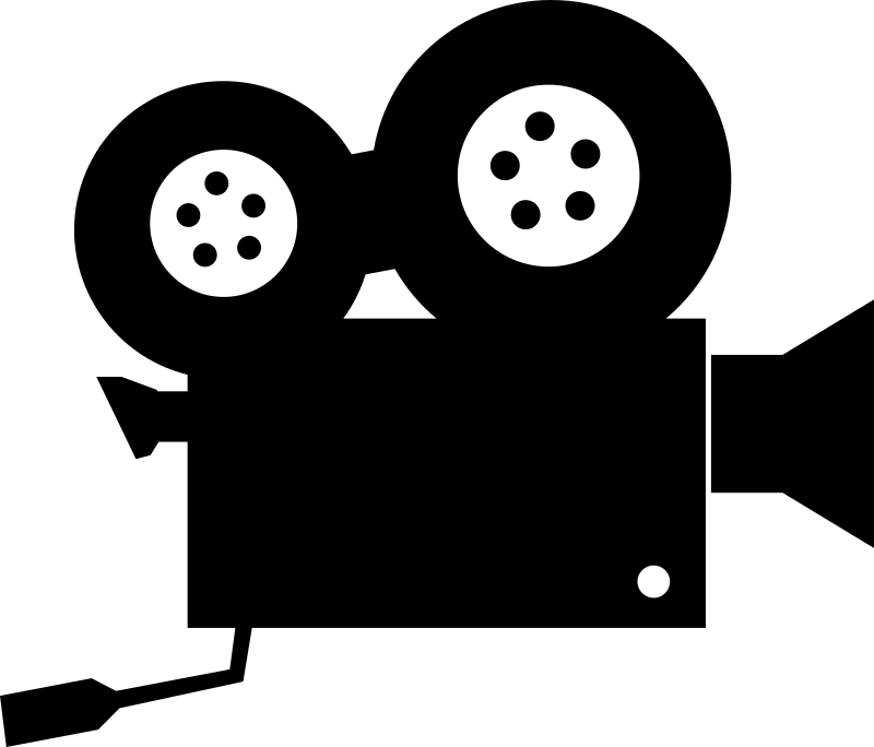 Movie Theater Clip Art. Camera Icon
