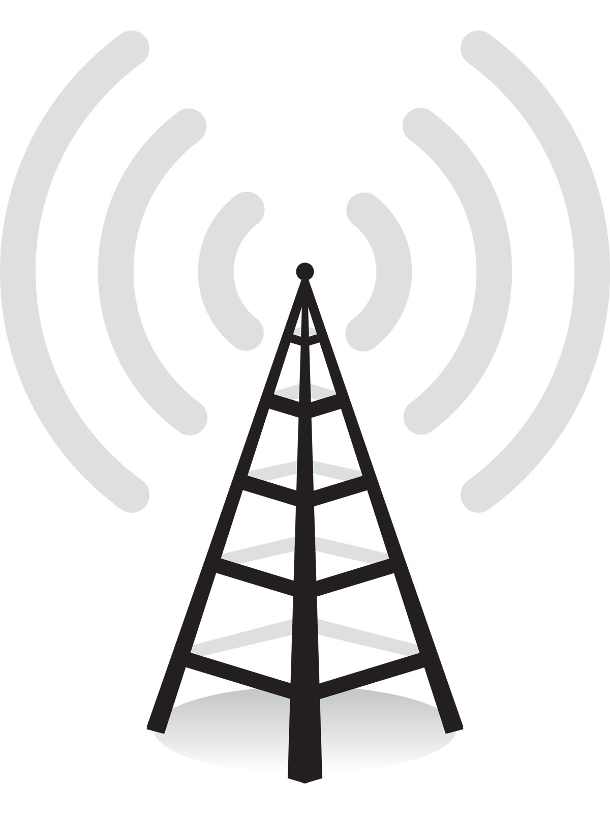 Cell Tower Construction Clipart