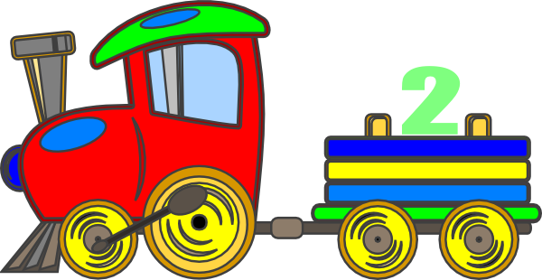 Cartoon Train Clip Art