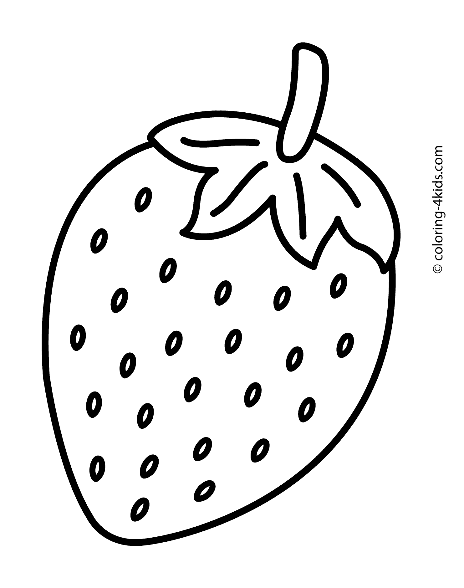 1000+ images about Fruits, berries and vegetables coloring pages ...