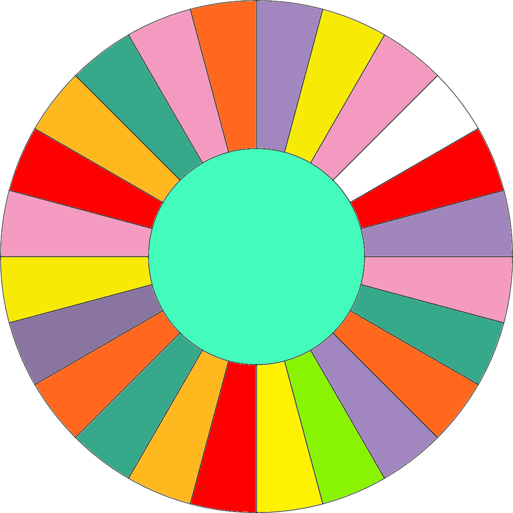 8 Section Blank Spinner Wheel - ClipArt Best