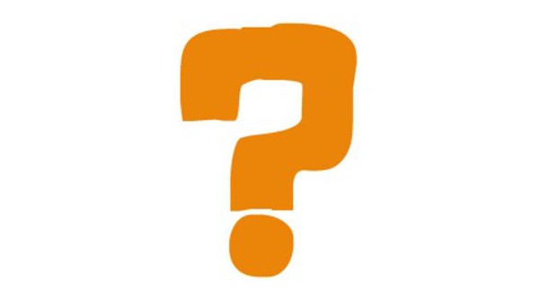 Orange Question Mark Clipart