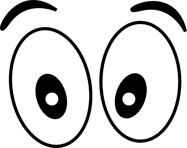 Cartoon eye clipart