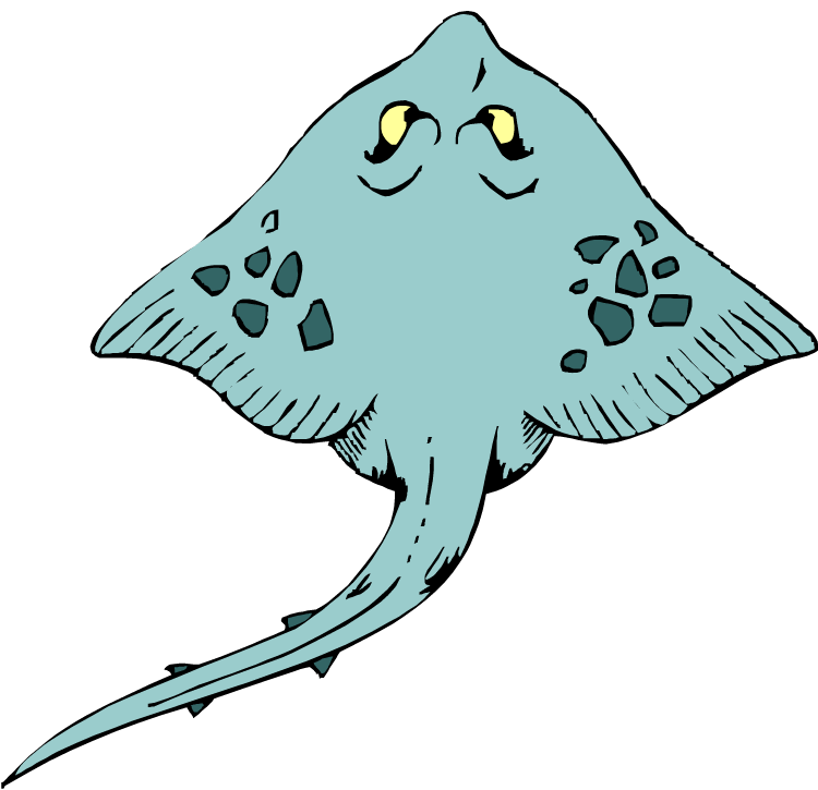 Free Stingray Clipart - ClipArt Best