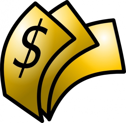 Play Money Clip Art