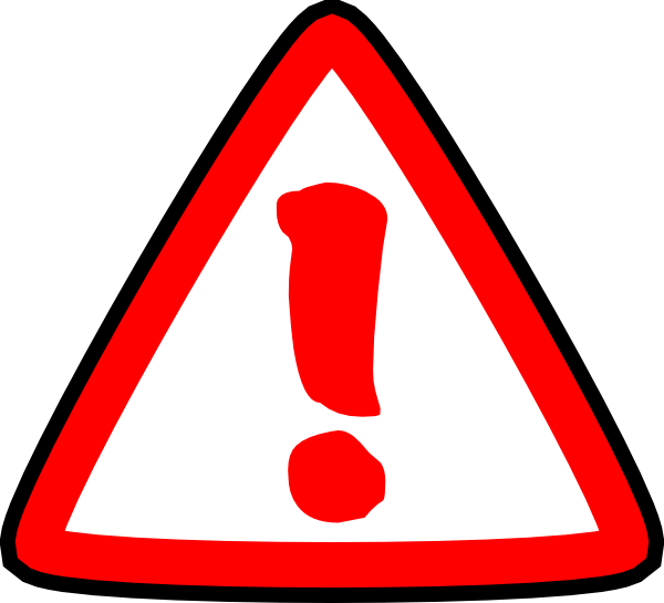 Warning Symbols - ClipArt Best