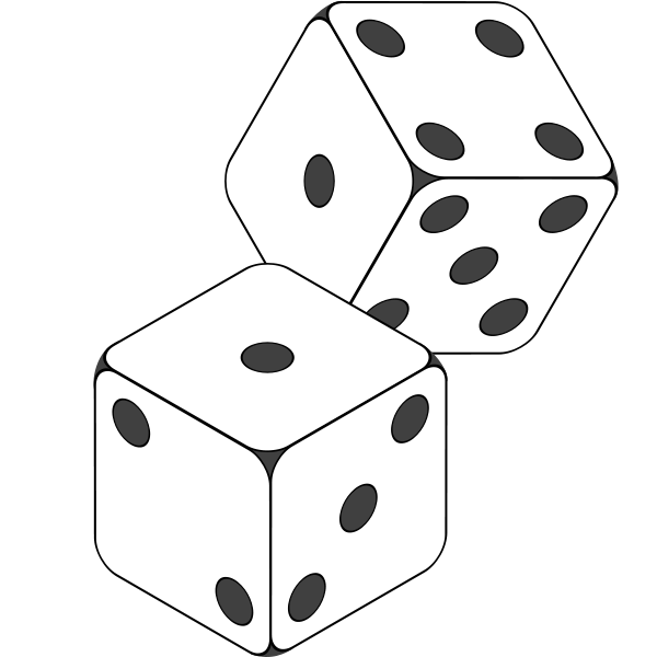 Dice clipart