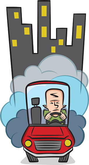 Road Rage Clip Art, Vector Images & Illustrations