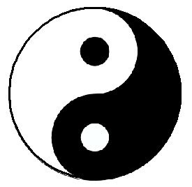 Amazon.com: Yin Yang Sign 1.25" Magnet - Hippie Symbol Peace ...