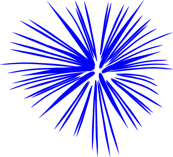 Fireworks background clipart