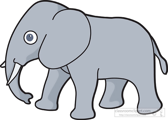 Transparent elephant clipart