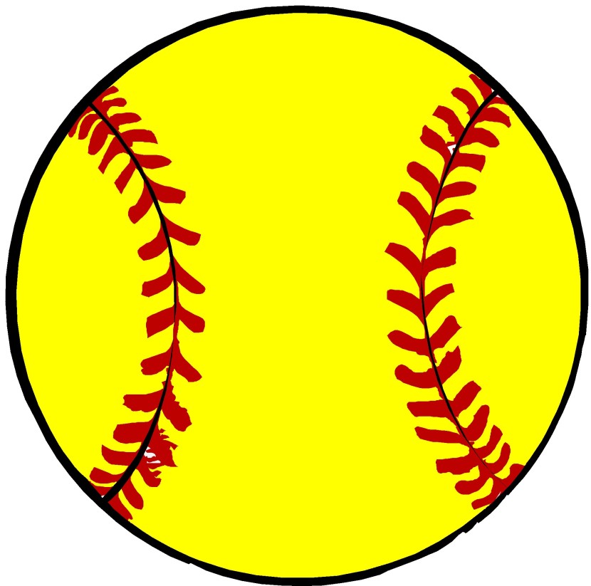 Free sports softball clipart clip art pictures graphics ...