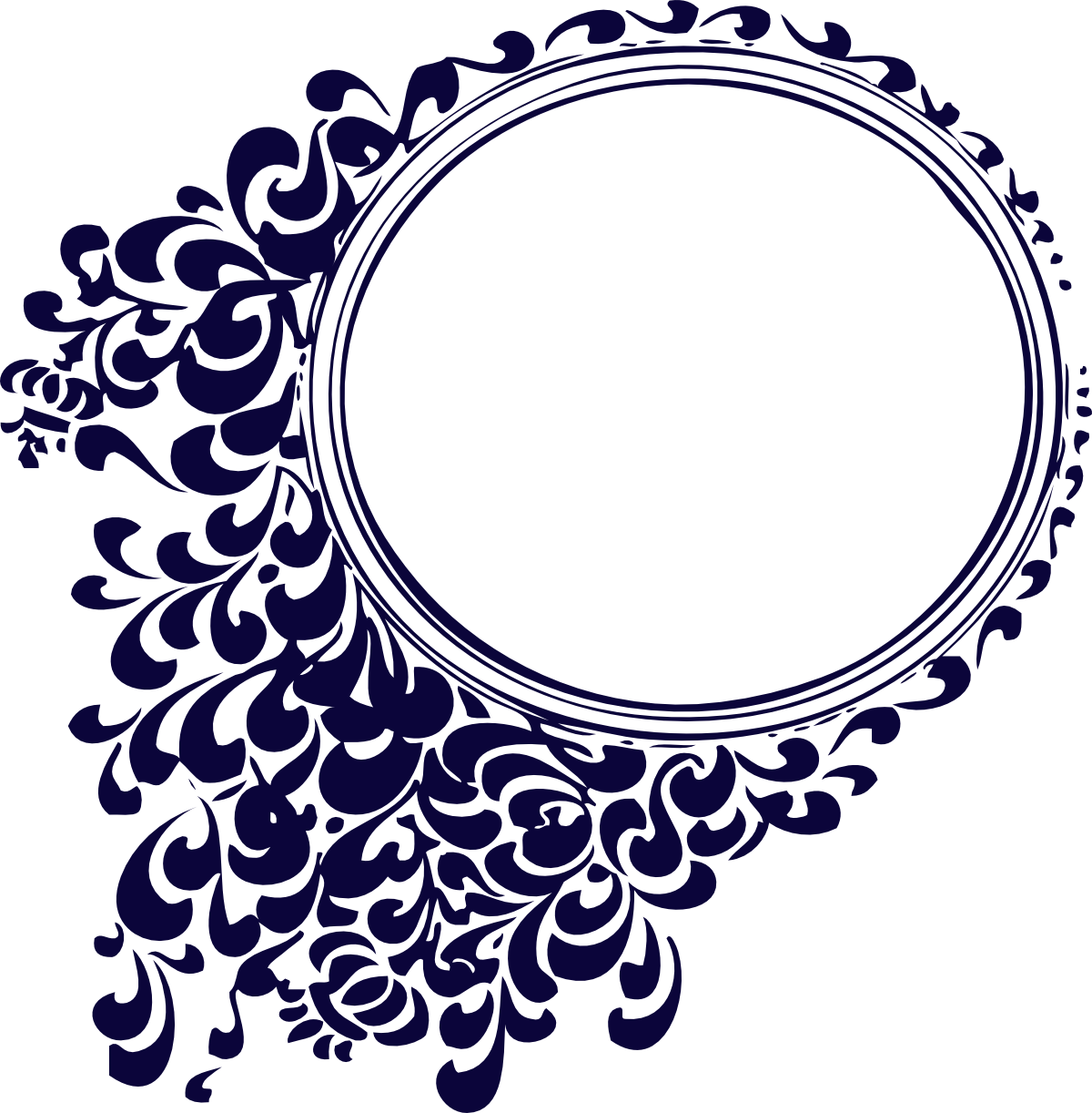 Round Decorative Border Vector: AI and EPS Downloads