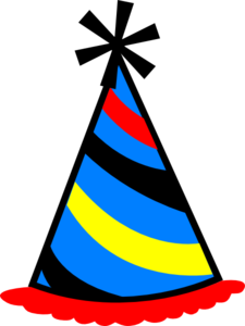 Translucent Birthday Hat - ClipArt Best