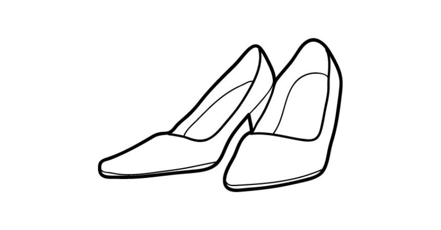 Printable High Heel Shoes Coloring Pages Home - GFT Coloring • #46801