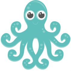 Octopus clipart silhouette