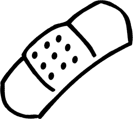 Free Coloring Pages Of Band Aids Clipart - Free to use Clip Art ...