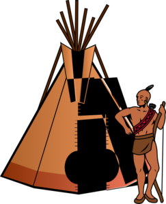 Native american indian native american indian a clipart - Clipartix