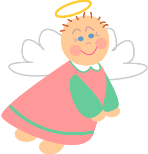 Baby Girl Angel Clipart