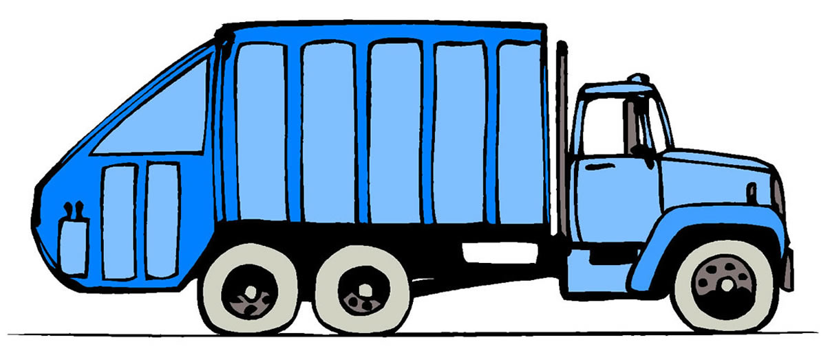 Trash Truck Clipart