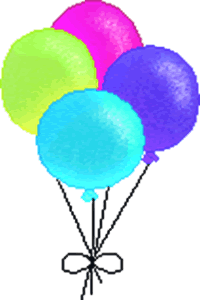 Party Balloons Clipart - Free Clipart Images