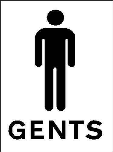 21+ Gents Toilet Clipart