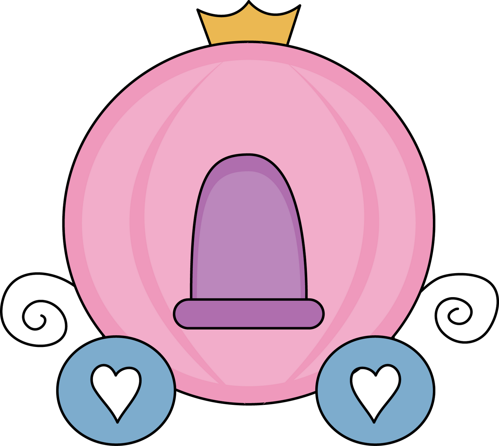 Clipart cinderella carriage