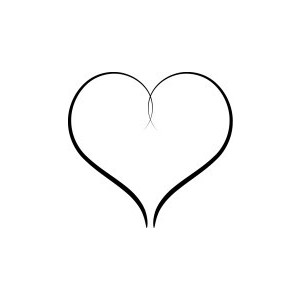 Heart Clipart, Art, Heart Graphics, Heart Images - One Heart