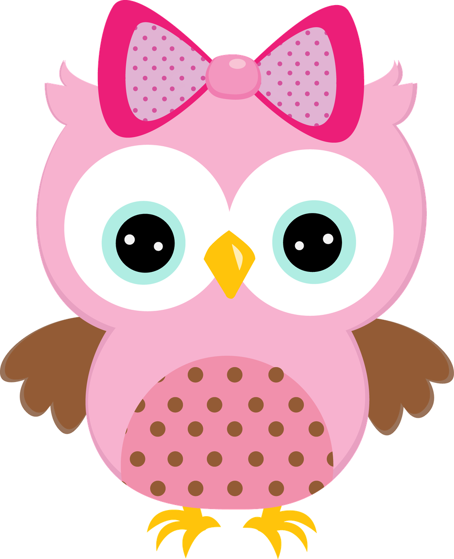 Cute Pink Owl Clipart Free Clipart Best