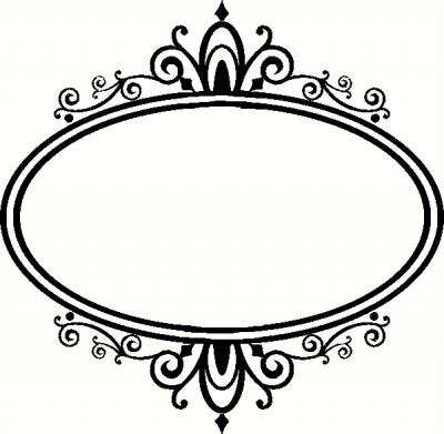 Elegant borders clipart